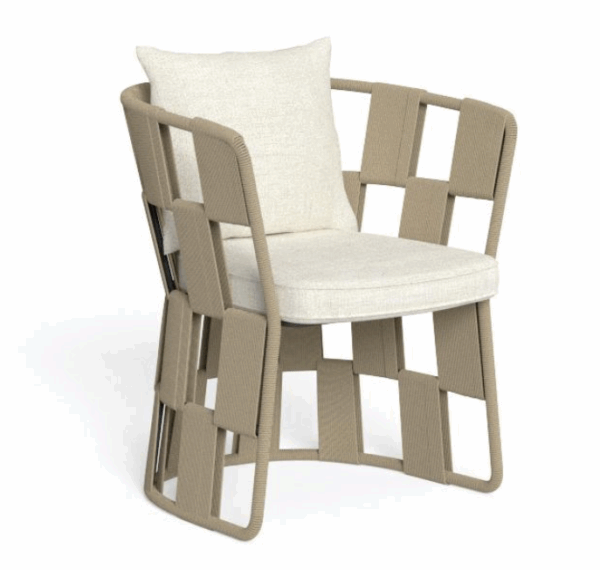 Итальянский стул Scacco Dining armchair