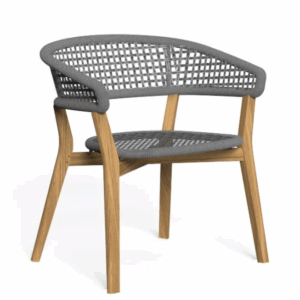 Итальянский стул Moon//Teak Dining Armchair от Talenti