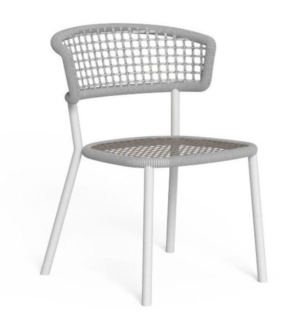 Итальянский стул Moon//Alu Dining Chair от Talenti