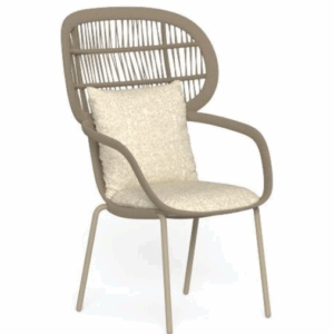 Итальянский стул Panama Dining Armchair hight backrest от Talenti