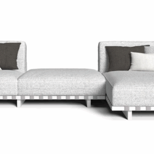 Итальянский диван Argo//Alu Modular sofa от Talenti