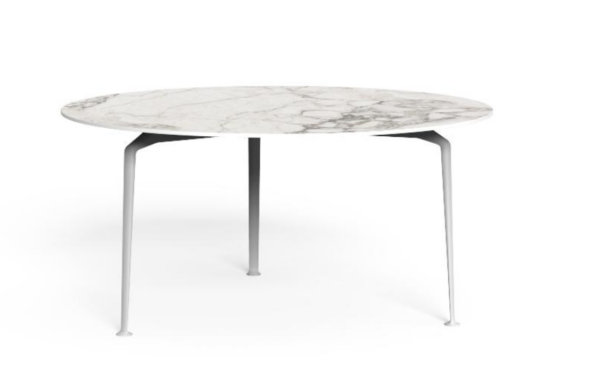 Итальянский стол Cruise//alu D150 round Dining table