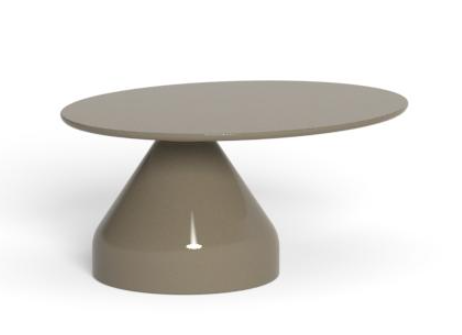 Итальянский столик Plaza glossy coffee table 80×65 от Talenti