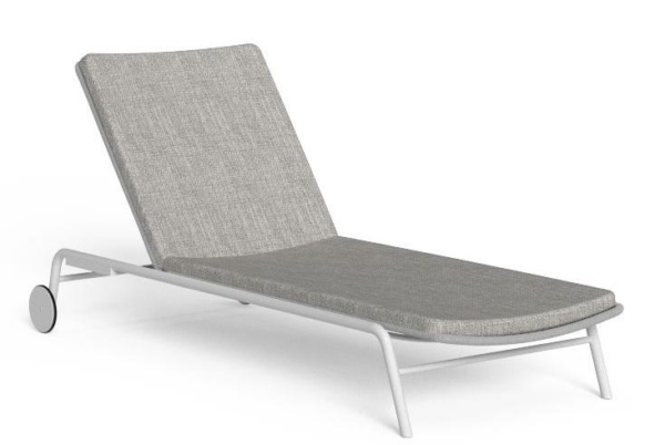 Итальянский шезлонг Moon//Alu Sunbed от Talenti