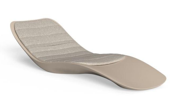 Итальянский шезлонг Reef sunbed от Talenti