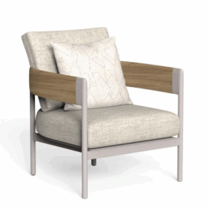 Итальянское кресло Flow Lounge Armchair от Talenti