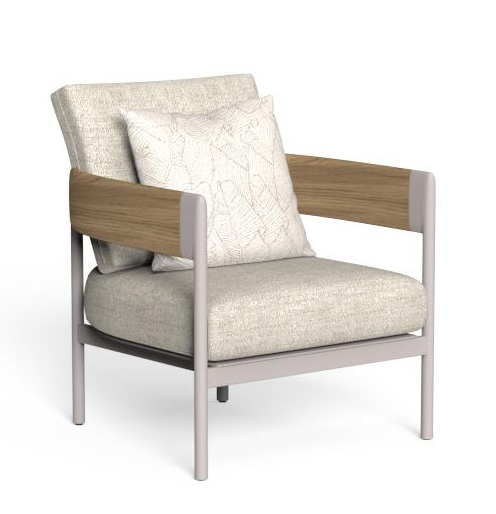 Итальянское кресло Flow Lounge Armchair от Talenti