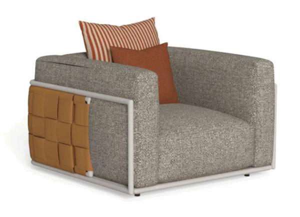 Итальянское кресло Tressé Living Armchair от Talenti