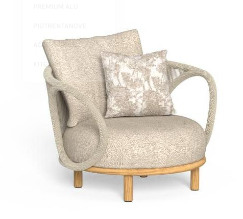 Итальянское кресло Karen Living Armchair от Talenti