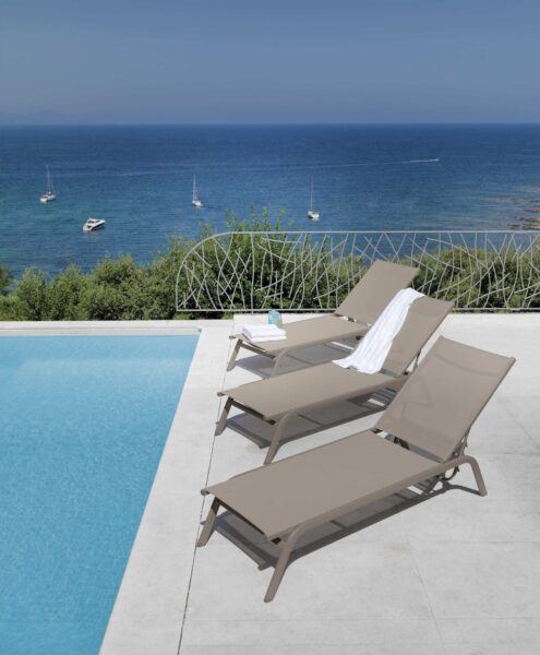 Итальянский шезлонг Step Sunbed 2