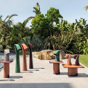 Итальянская настольная лампа Swan Lamp S от Talenti