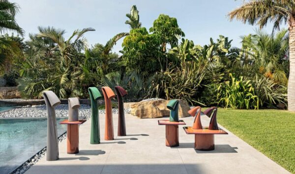 Итальянская настольная лампа Swan Lamp S от Talenti