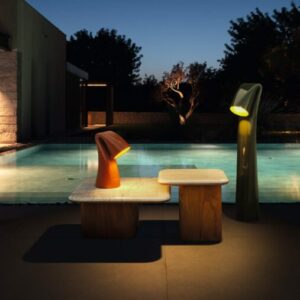 Итальянская настольная лампа Swan Lamp S 2