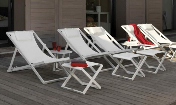 Итальянское кресло Touch Deck Chair от Talenti