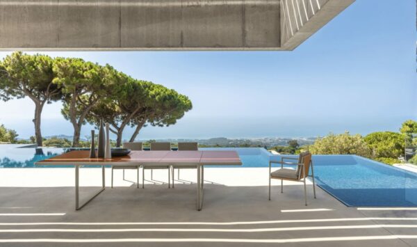 Итальянский стол Tressé Dining table 270X110 от Talenti