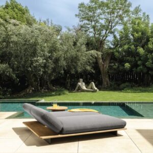 Итальянский шезлонг Venice Double sunbed 2