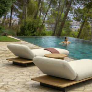 Итальянский шезлонг Venice Double sunbed от Talenti