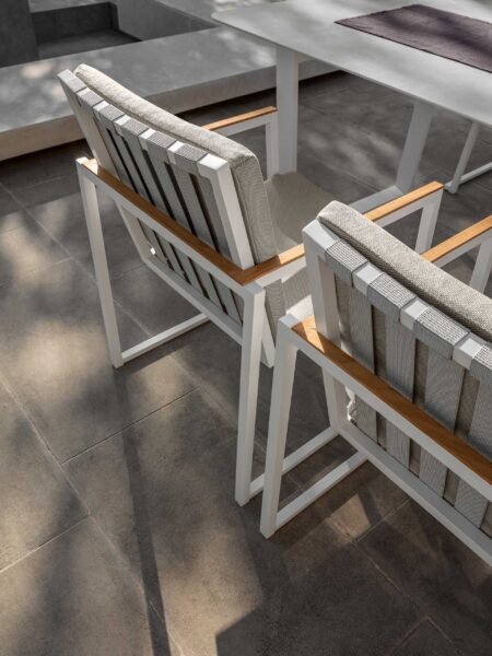 Итальянский стул Alabama//Alu Dining Armchair 3