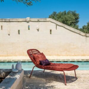 Итальянский шезлонг Panama Sunbed 4