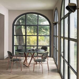 Итальянский стол Delta Rotondo от Bontempi