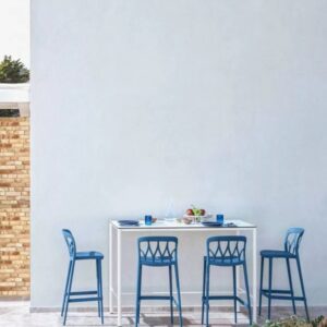 Итальянский стол Moon Высокий от Bontempi