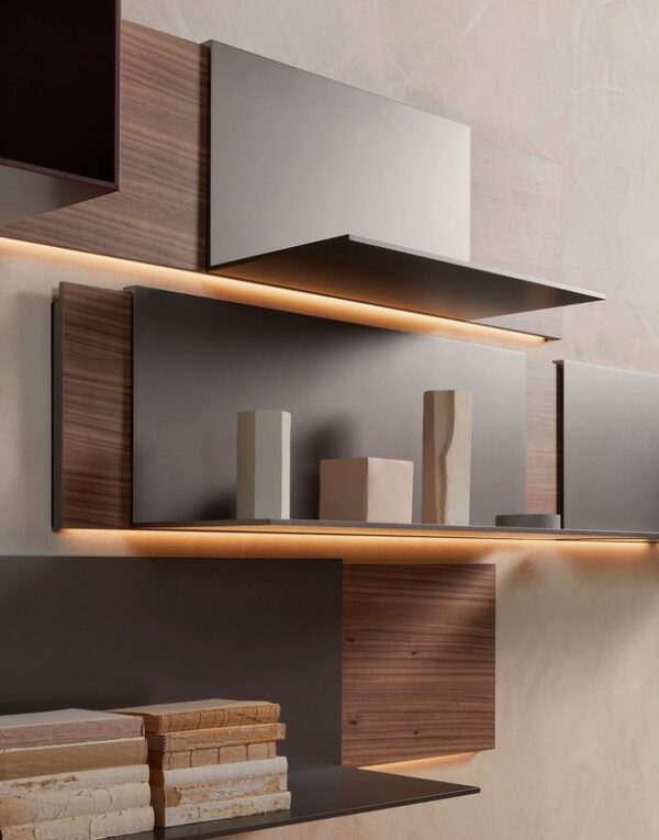 Итальянский стеллаж Pentagramma 3