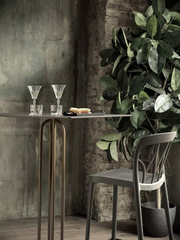 Итальянский стол Rail Высокий от Bontempi