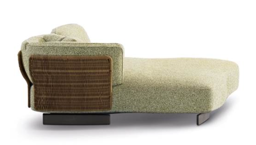 Итальянский диван Bézier "Cord" Outdoor от Minnoti