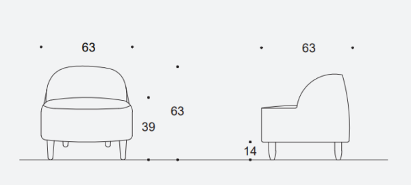 Итальянское кресло Minou от Family Bedding