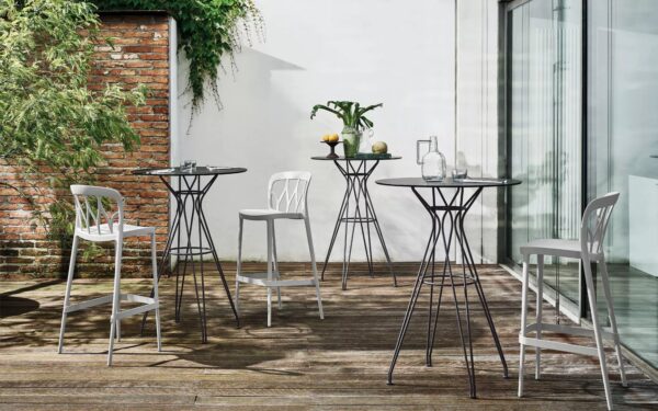 Итальянский стол Vincent Высокий от Bontempi