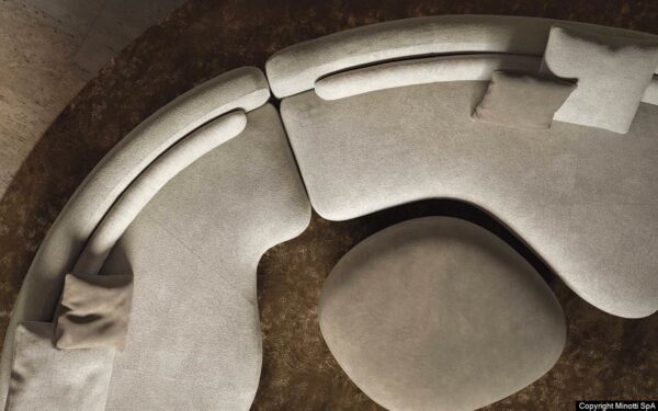 Итальянский диван Bézier от Minnoti