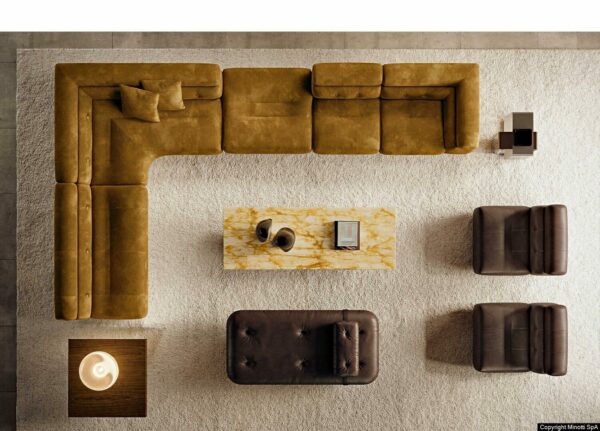 Итальянский диван Coupé 4