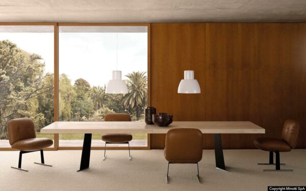 Итальянский стол Libra от Minotti