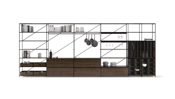 Итальянский стеллаж R.I.G. Modules – Kitchen System