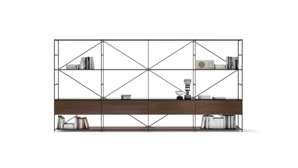 Итальянский стеллаж R.I.G. Modules – Living System