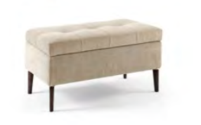 Итальянская кровать Panchette Coffer Capitonné 45x90 от TWILS