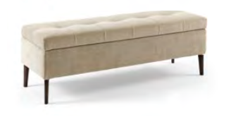 Итальянская кровать Panchette Coffer Capitonné 45x135 от TWILS