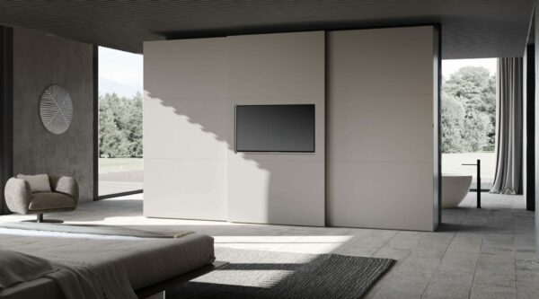 Итальянский шкаф-купе Tris Tv – Sliding door от PRESOTTO
