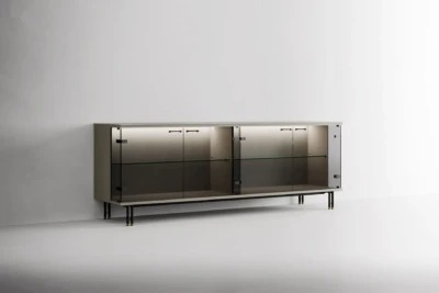 Итальянский комод Credenza 4 ante vetro