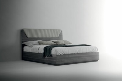 Итальянская кровать Letto matrimoniale Vulcano testiera legno/imbottito