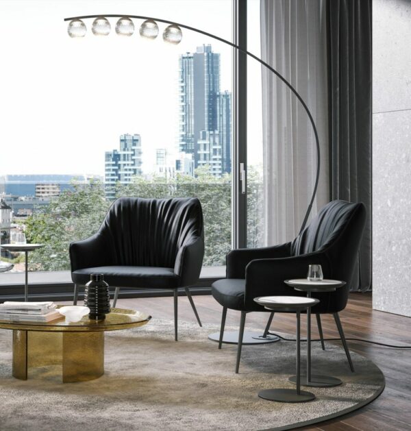 Итальянский напольный торшер Iperbolle 2