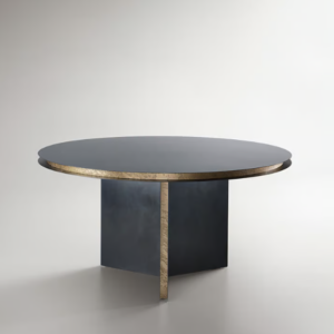 Итальянский стол Folio round от De Castelli