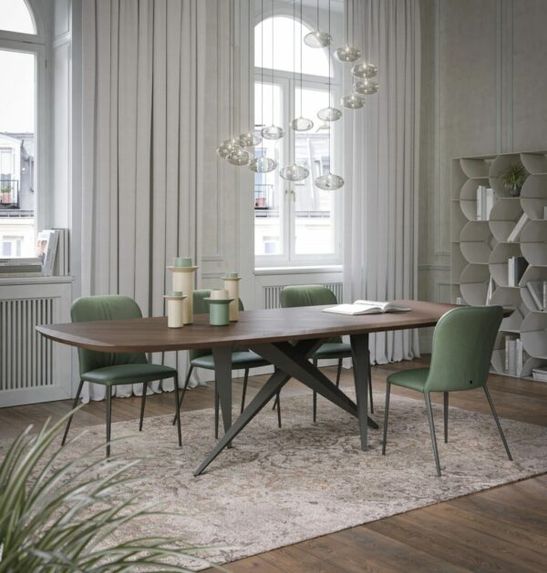 Итальянский стол Thunder Silk Wood от Tonin Casa