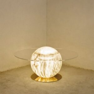 Дизайнерская столик SOLARIS от United Alabaster (Испания)