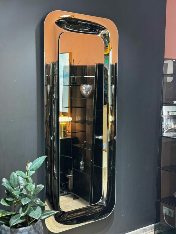 Итальянское настенное зеркало ETERA 80*190см Silver 3