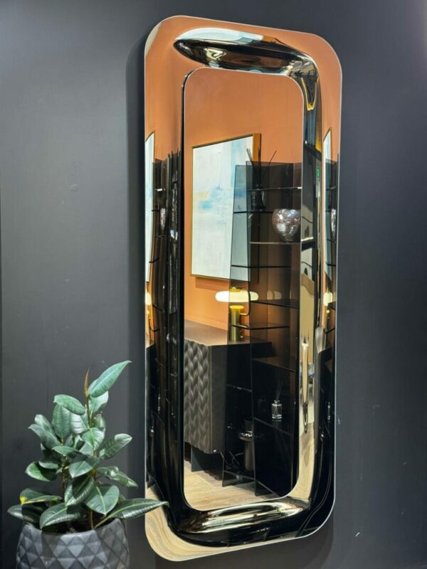 Итальянское настенное зеркало ETERA 80*190см Silver 1