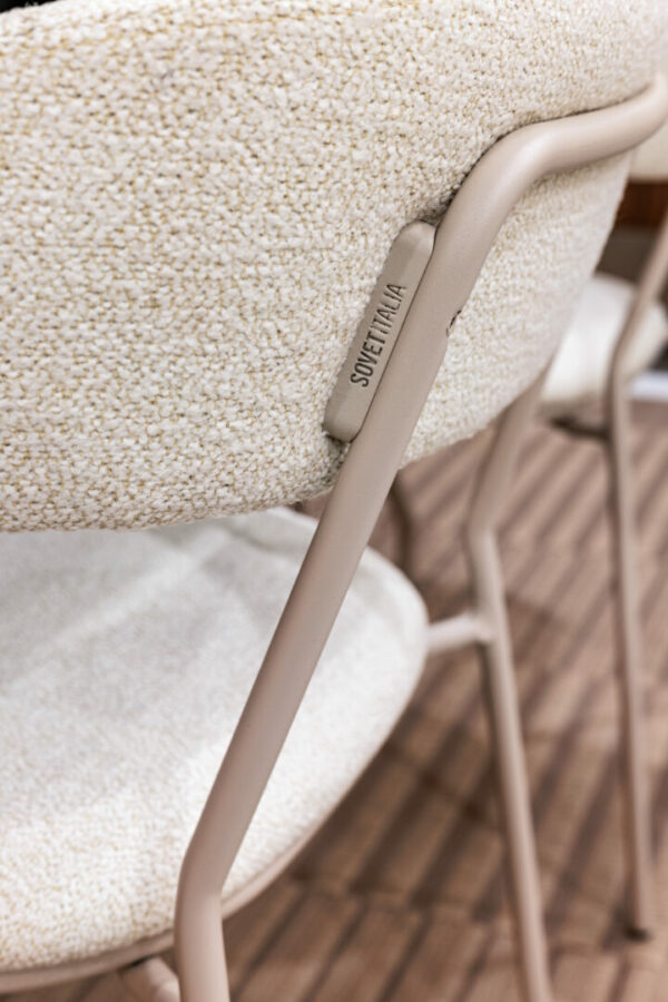 Итальянский стул SOFT LOW pearl 4