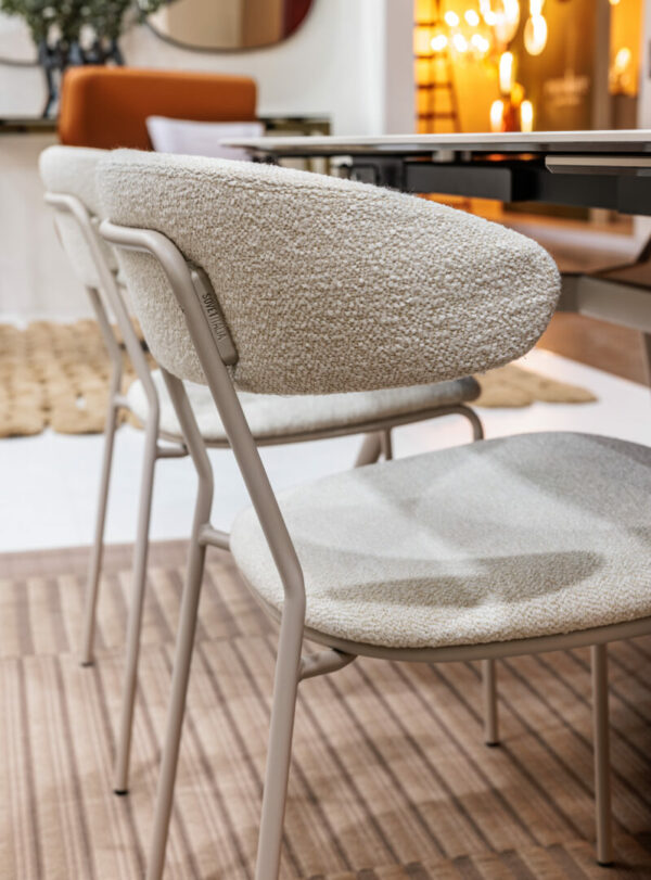 Итальянский стул SOFT LOW pearl 3