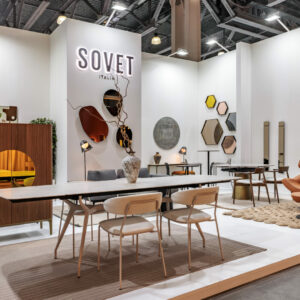 Итальянский стул SOFT LOW pearl 8