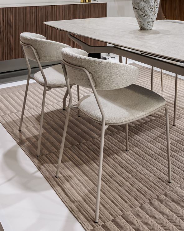 Итальянский стул SOFT LOW pearl 1